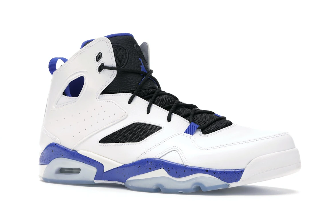 Vue 4 de Jordan Flightclub 91 White Hyper Royal Black