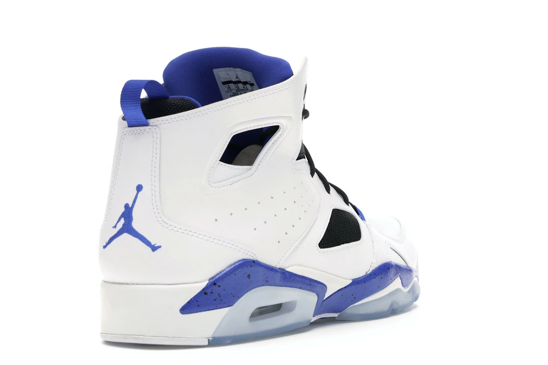 Vue 31 de Jordan Flightclub 91 White Hyper Royal Black