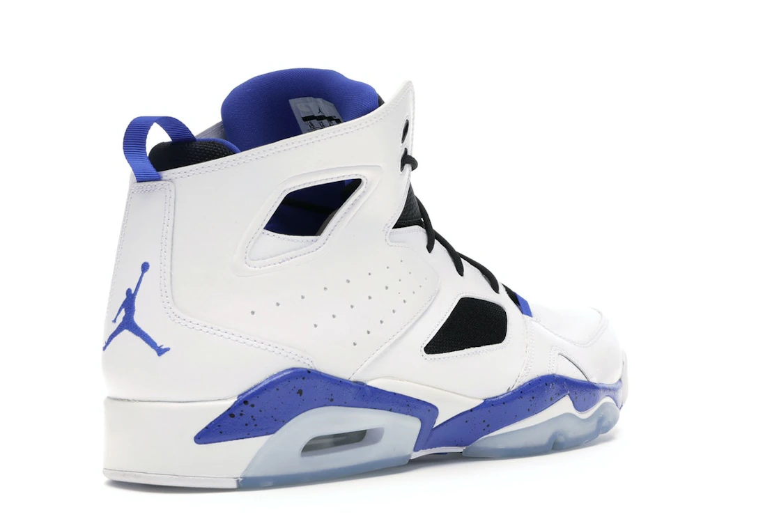 Vue 32 de Jordan Flightclub 91 White Hyper Royal Black