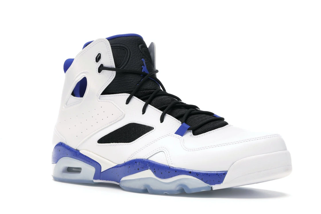 Vue 5 de Jordan Flightclub 91 White Hyper Royal Black