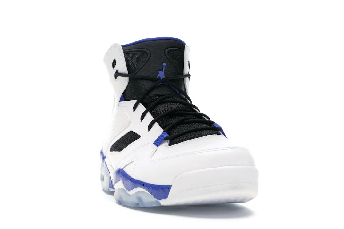 Vue 8 de Jordan Flightclub 91 White Hyper Royal Black