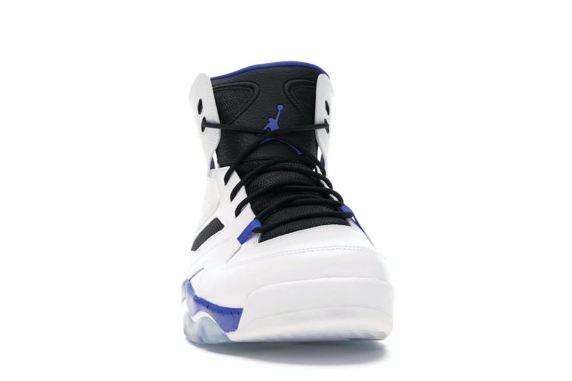 Vue 9 de Jordan Flightclub 91 White Hyper Royal Black