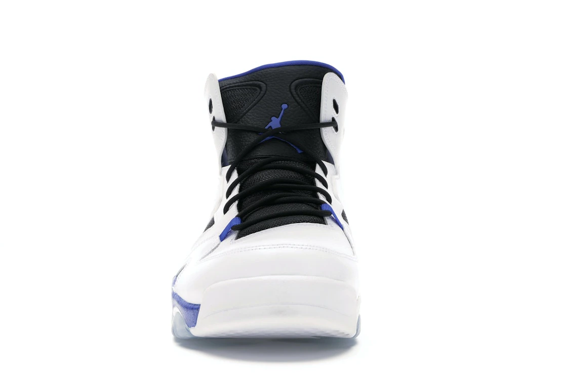 Vue 10 de Jordan Flightclub 91 White Hyper Royal Black