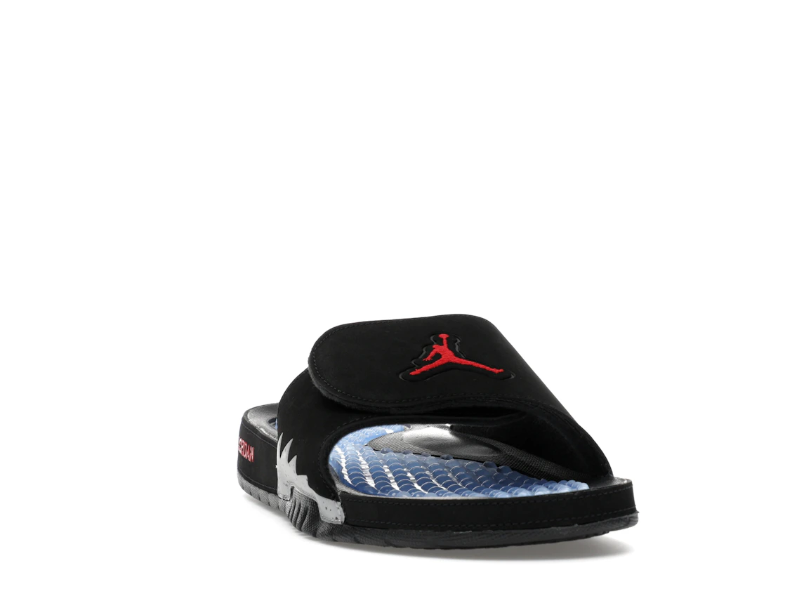 Vue 8 de Jordan Hydro 5 Slide Black Metallic