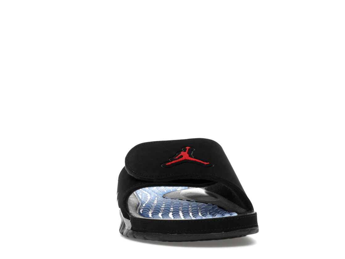 Vue 9 de Jordan Hydro 5 Slide Black Metallic