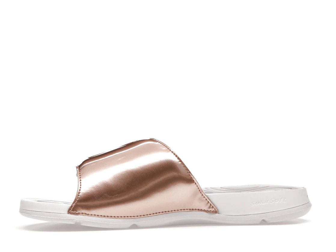 Vue 18 de Jordan Hydro Slide Retro 5 Pinnacle Bronze