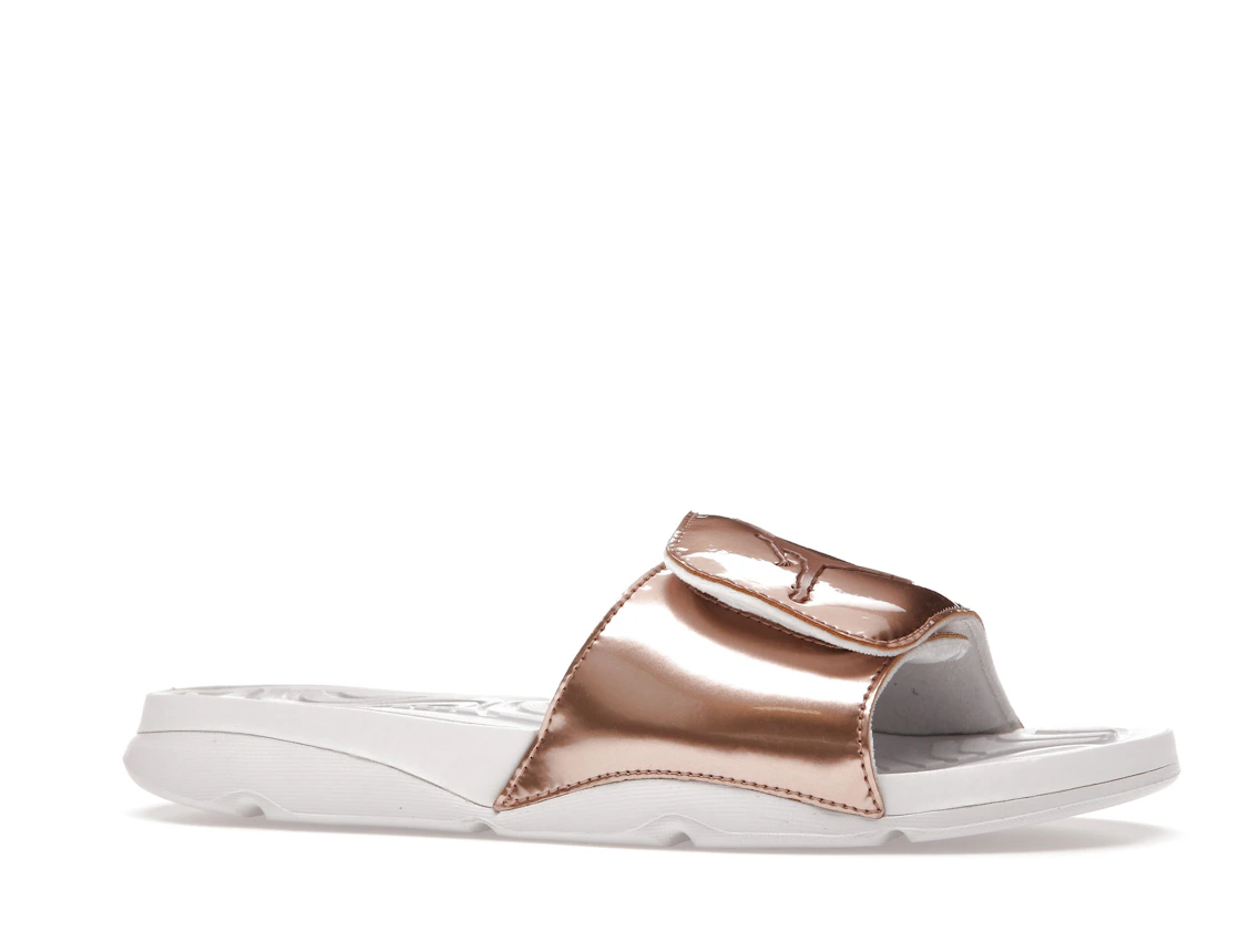 Vue 3 de Jordan Hydro Slide Retro 5 Pinnacle Bronze