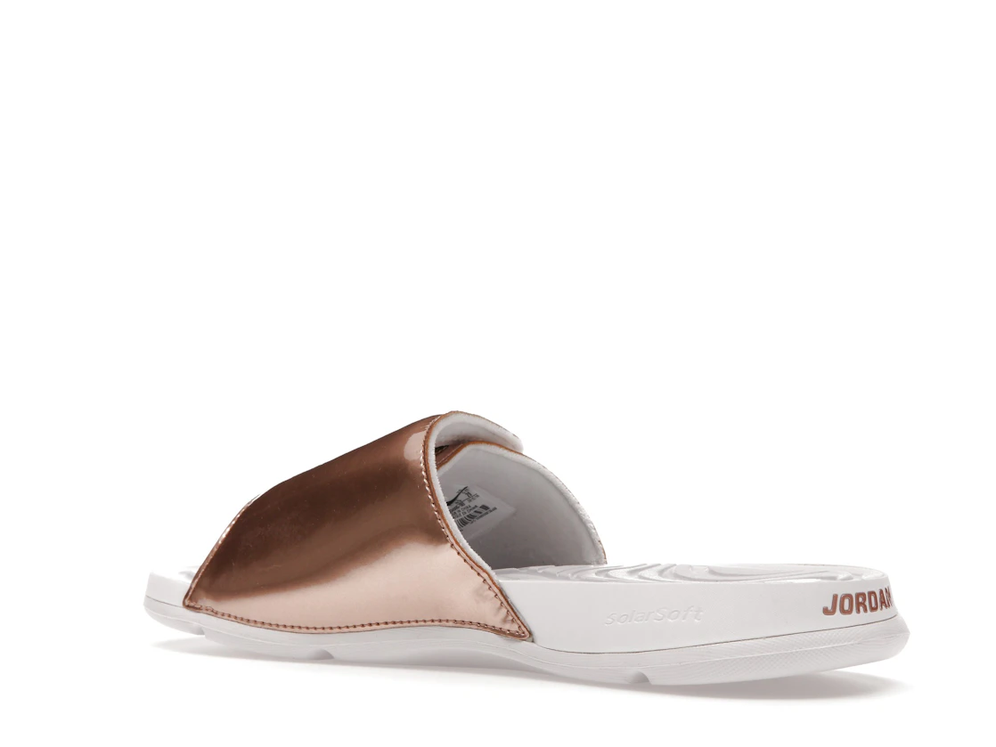 Vue 23 de Jordan Hydro Slide Retro 5 Pinnacle Bronze