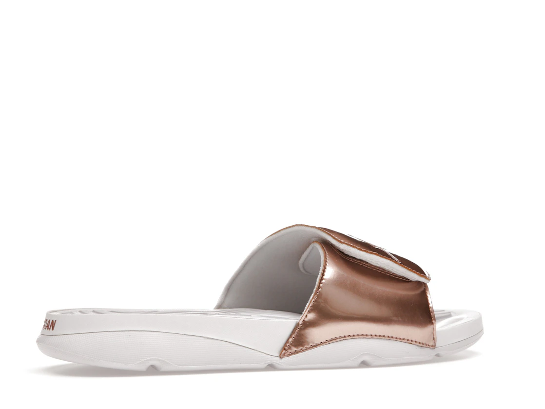 Vue 35 de Jordan Hydro Slide Retro 5 Pinnacle Bronze