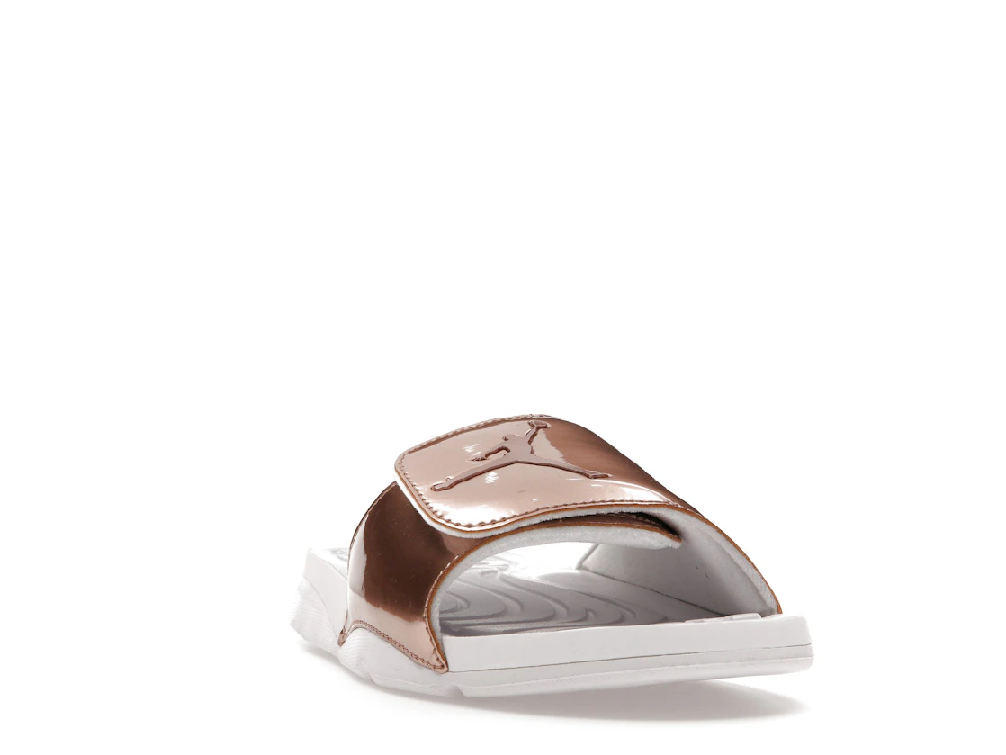 Vue 8 de Jordan Hydro Slide Retro 5 Pinnacle Bronze