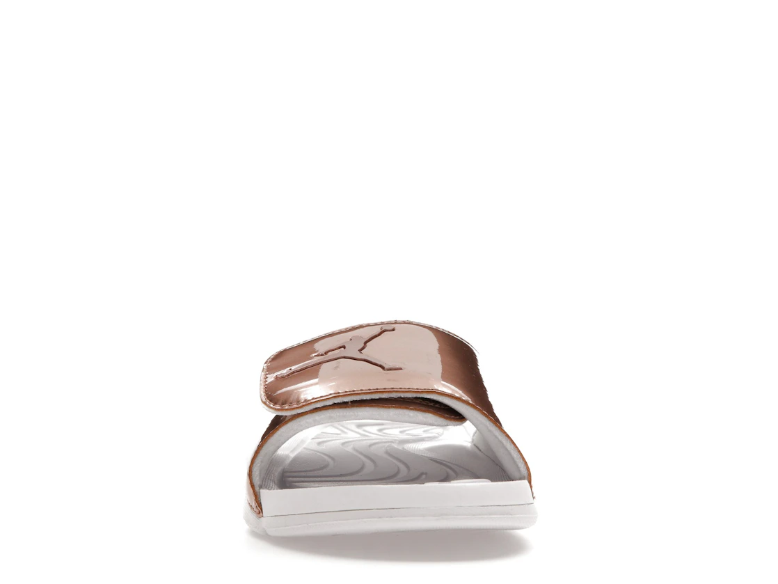 Vue 10 de Jordan Hydro Slide Retro 5 Pinnacle Bronze