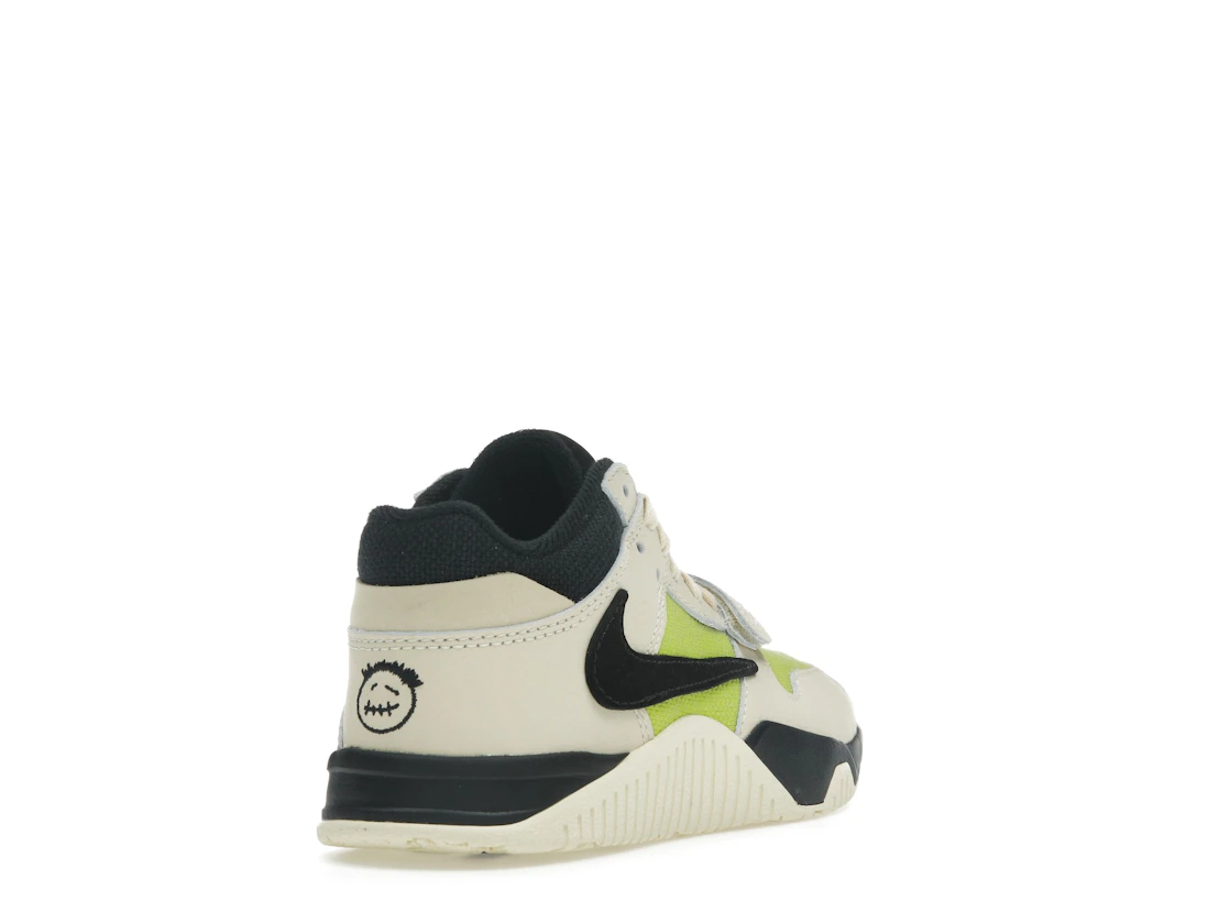 Vue 31 de Jordan Jumpman Jack TR Travis Scott Bright Cactus (PS)