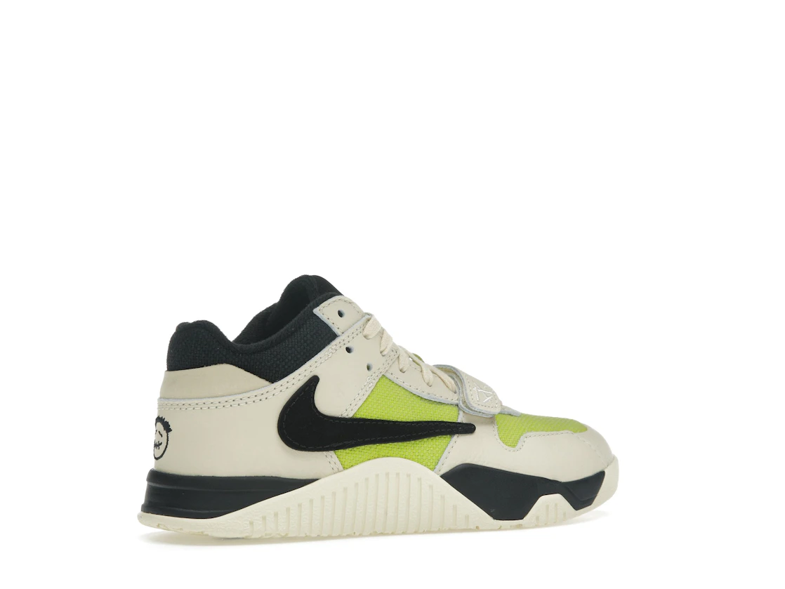 Vue 34 de Jordan Jumpman Jack TR Travis Scott Bright Cactus (PS)