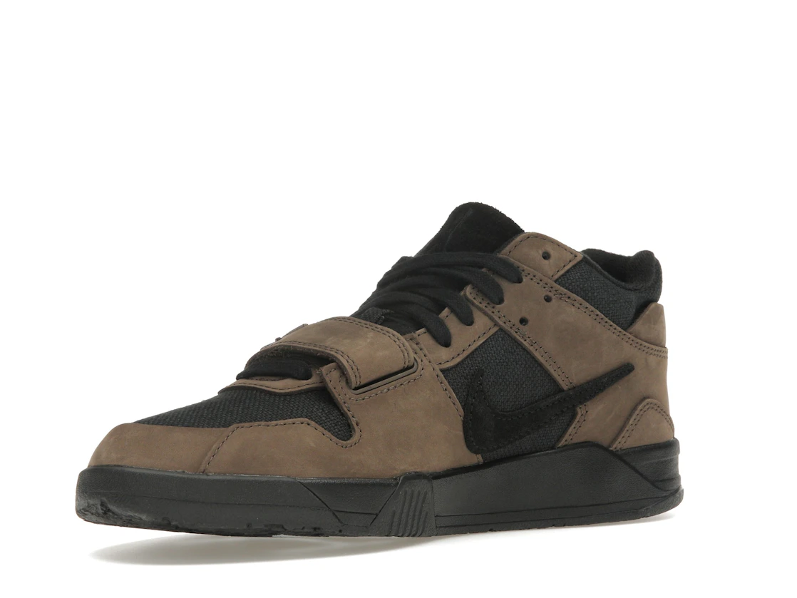 Vue 15 de Jordan Jumpman Jack TR Travis Scott Dark Mocha