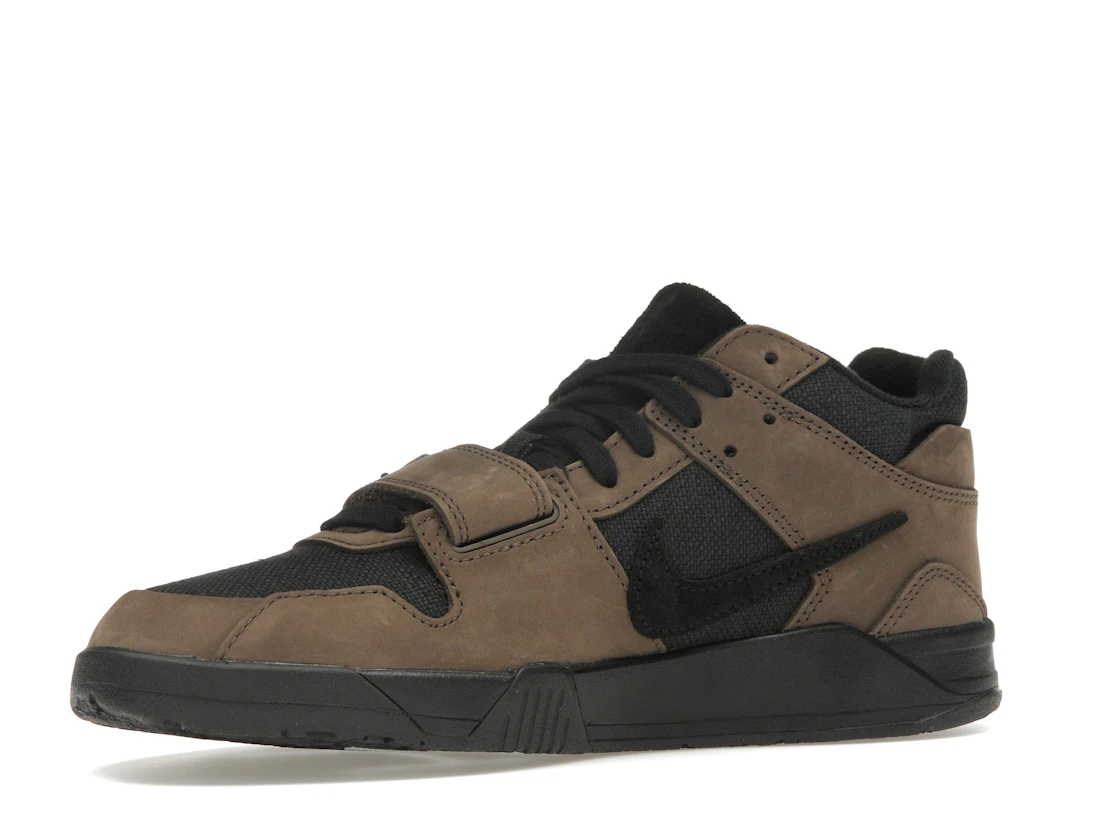 Vue 16 de Jordan Jumpman Jack TR Travis Scott Dark Mocha