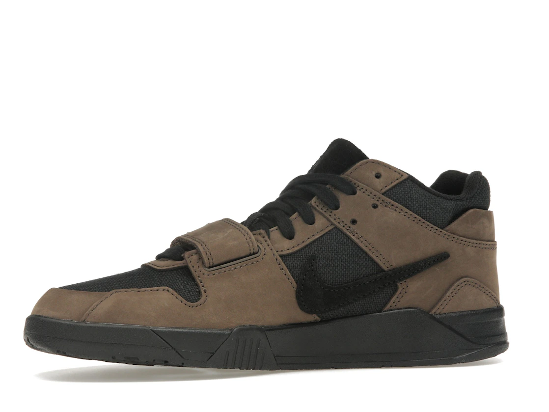 Vue 17 de Jordan Jumpman Jack TR Travis Scott Dark Mocha