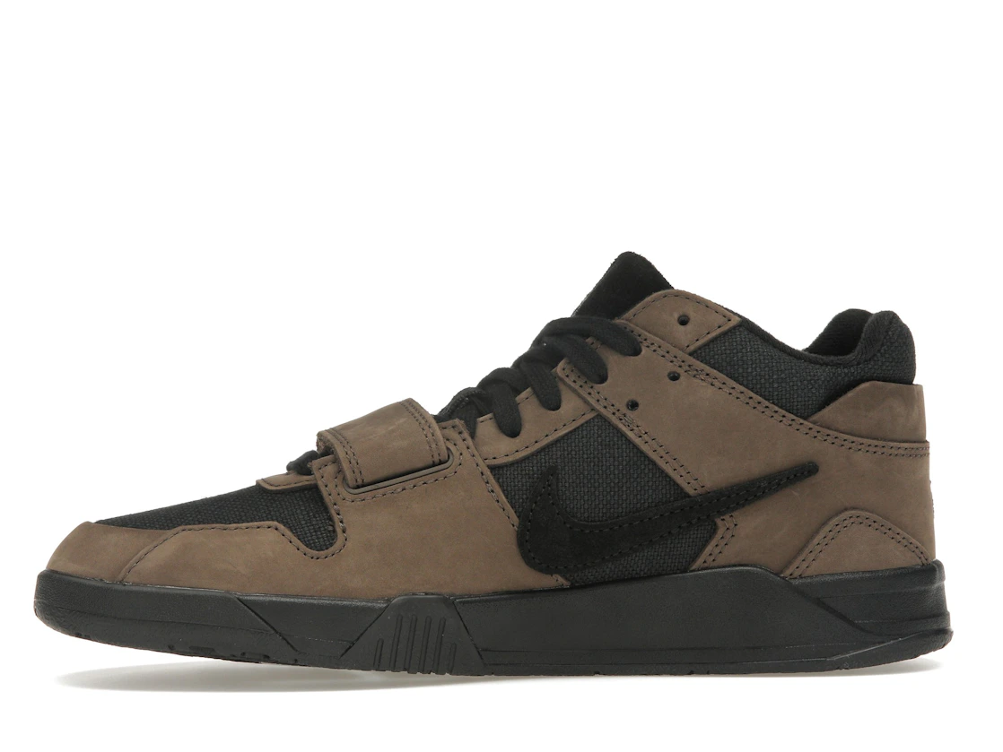 Vue 18 de Jordan Jumpman Jack TR Travis Scott Dark Mocha