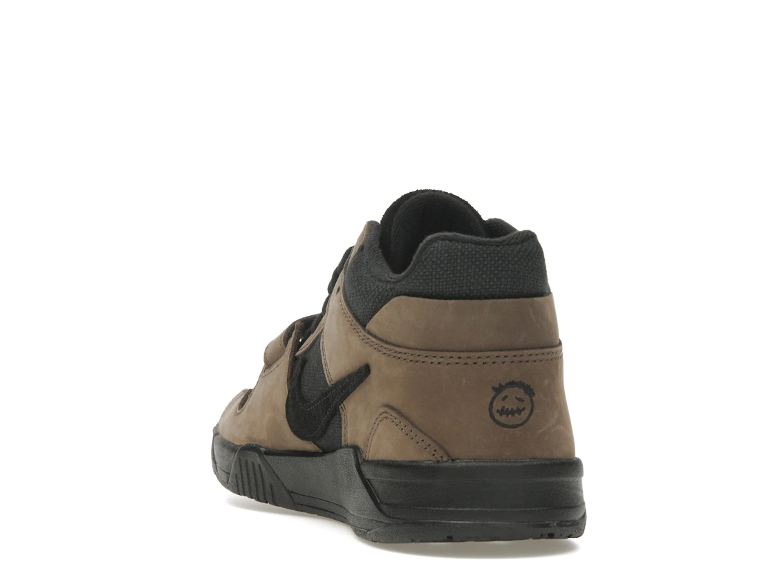 Vue 26 de Jordan Jumpman Jack TR Travis Scott Dark Mocha