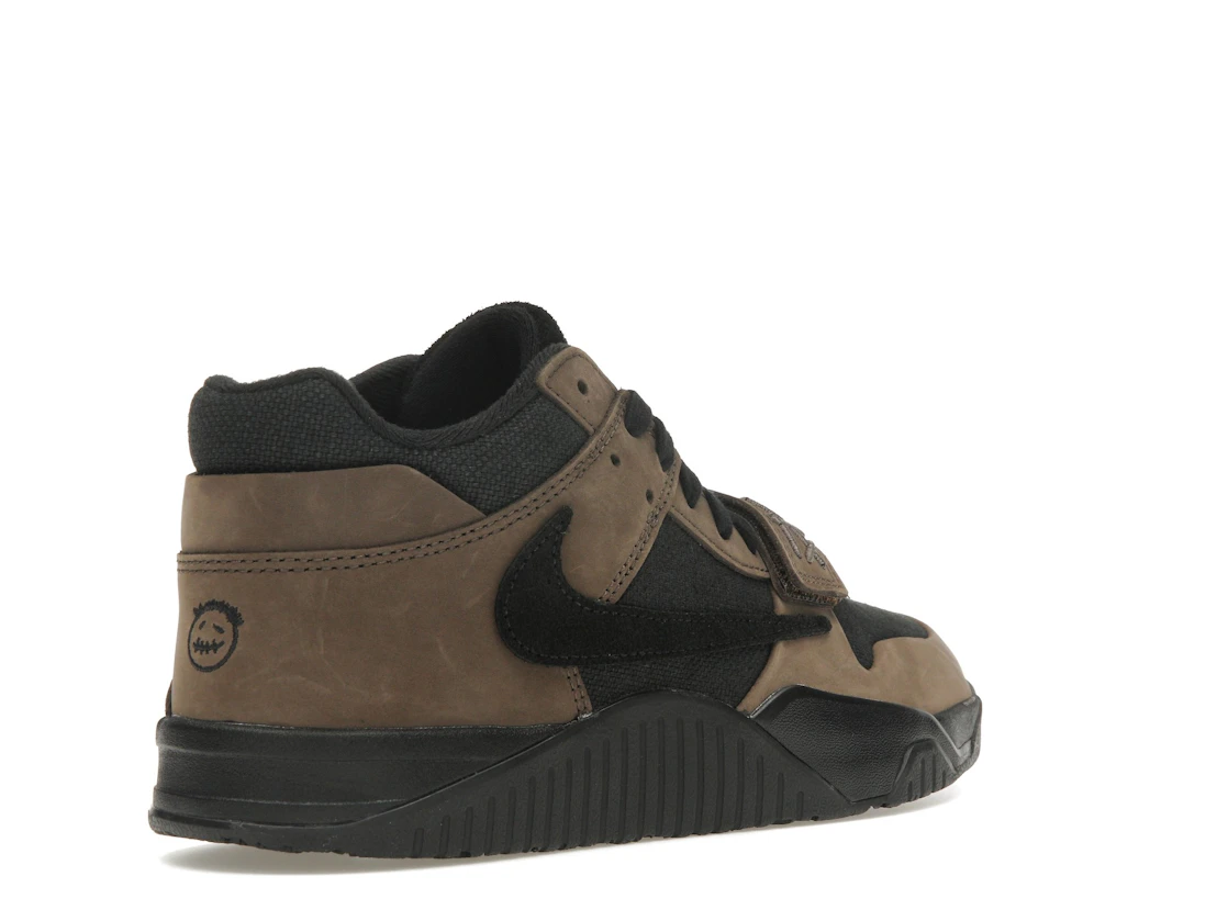 Vue 32 de Jordan Jumpman Jack TR Travis Scott Dark Mocha
