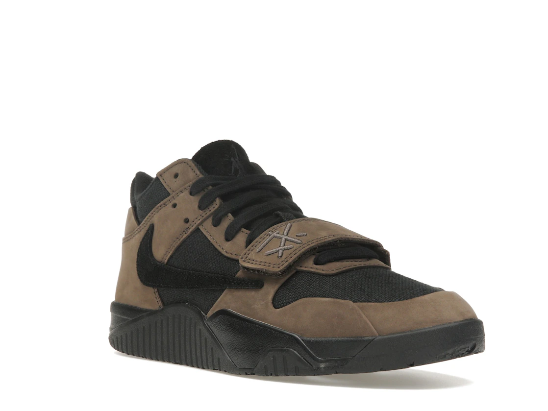 Vue 6 de Jordan Jumpman Jack TR Travis Scott Dark Mocha