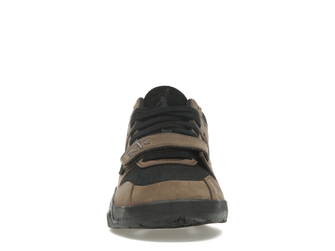 Vue 10 de Jordan Jumpman Jack TR Travis Scott Dark Mocha