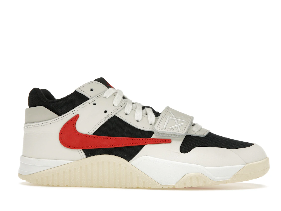 Vue 2 de Jordan Jumpman Jack TR Travis Scott University Red