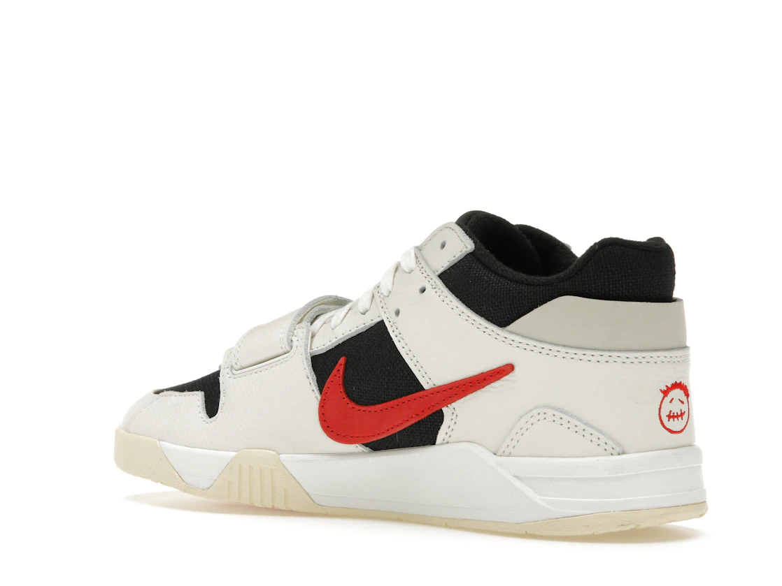 Vue 23 de Jordan Jumpman Jack TR Travis Scott University Red