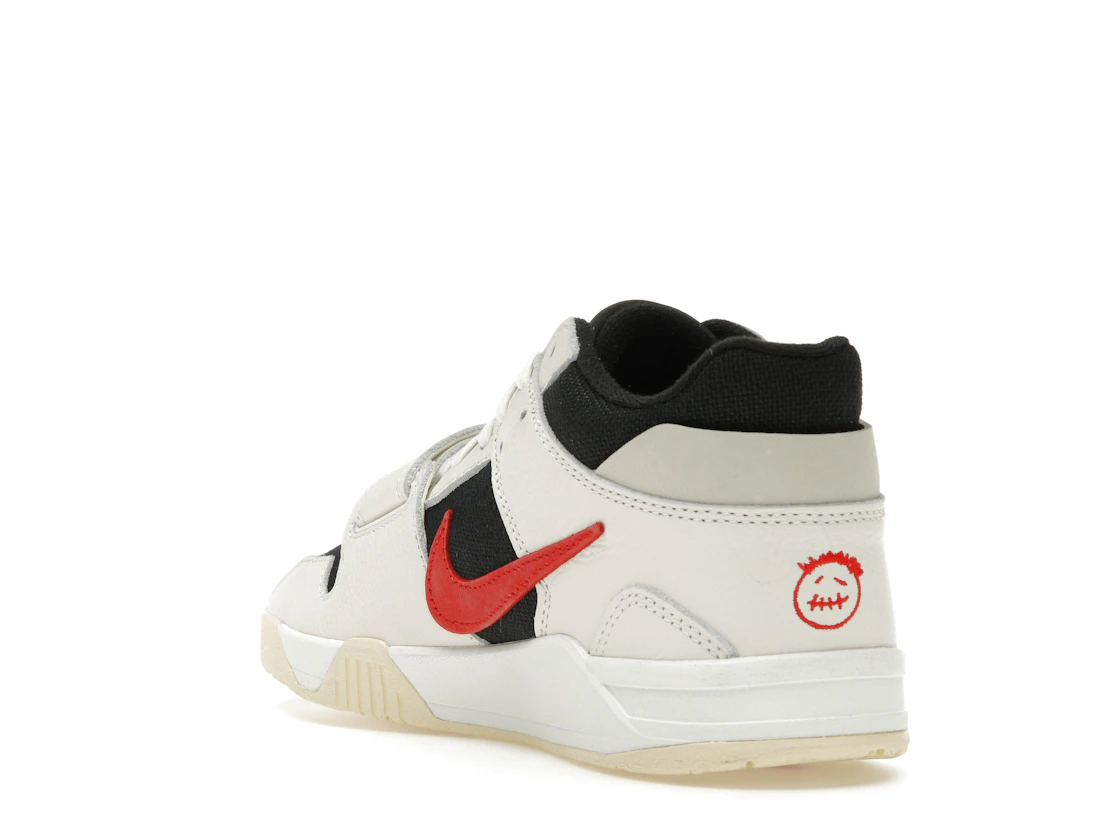 Vue 25 de Jordan Jumpman Jack TR Travis Scott University Red