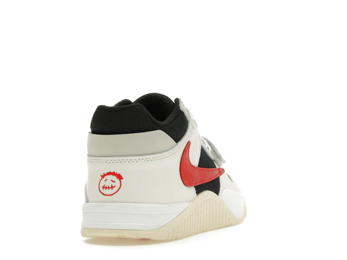 Vue 30 de Jordan Jumpman Jack TR Travis Scott University Red