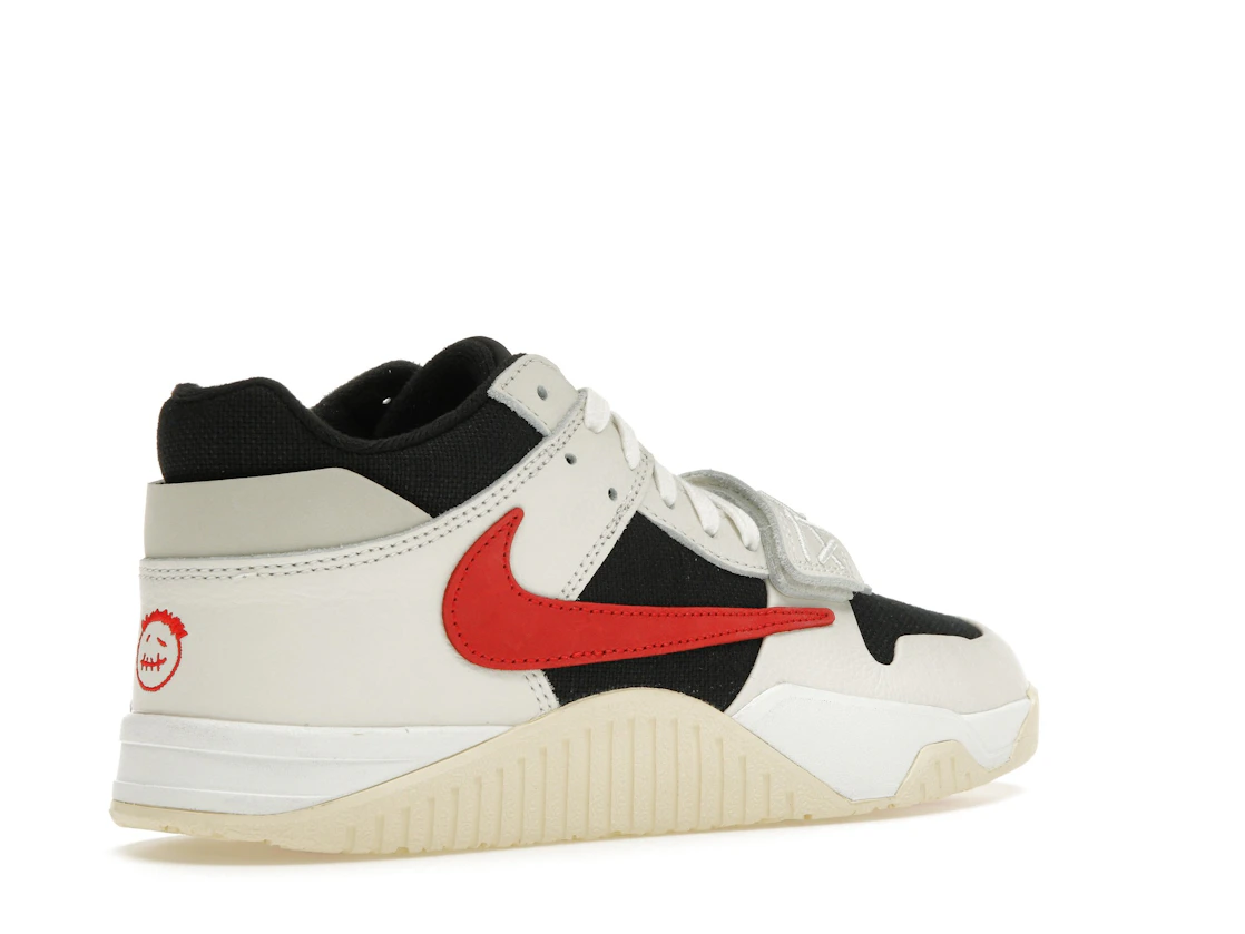 Vue 33 de Jordan Jumpman Jack TR Travis Scott University Red