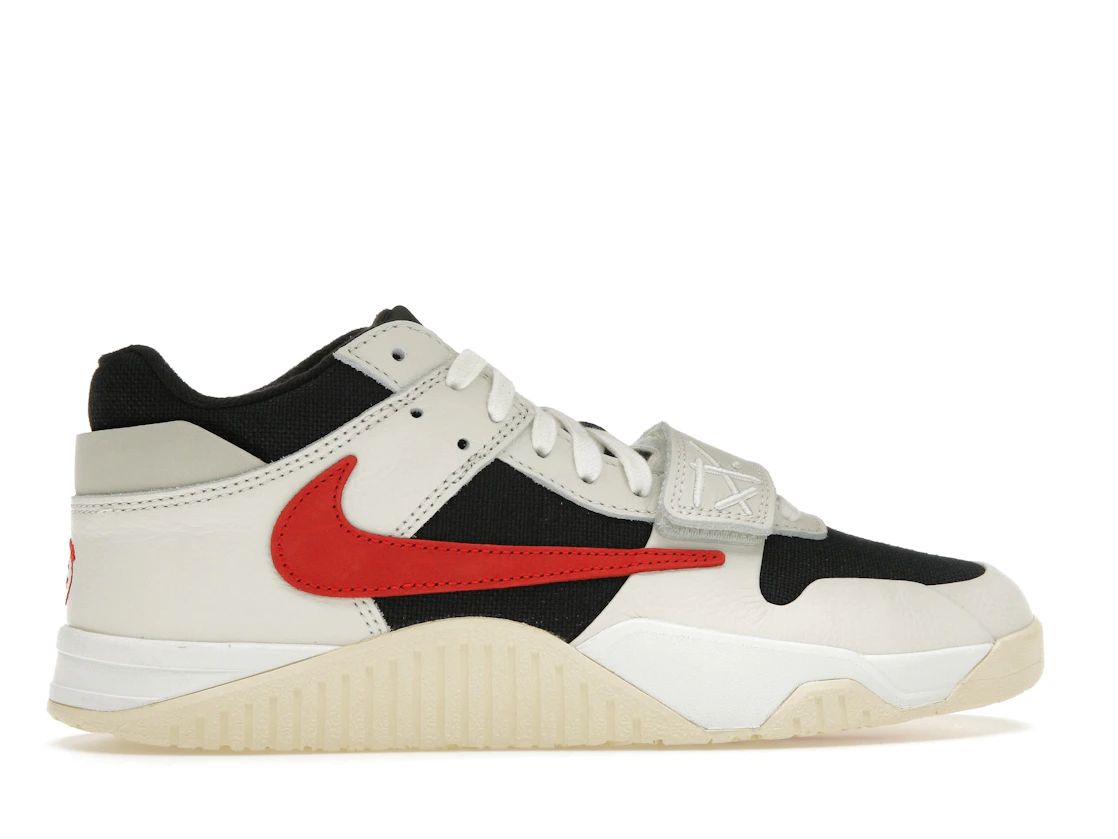 Vue 36 de Jordan Jumpman Jack TR Travis Scott University Red