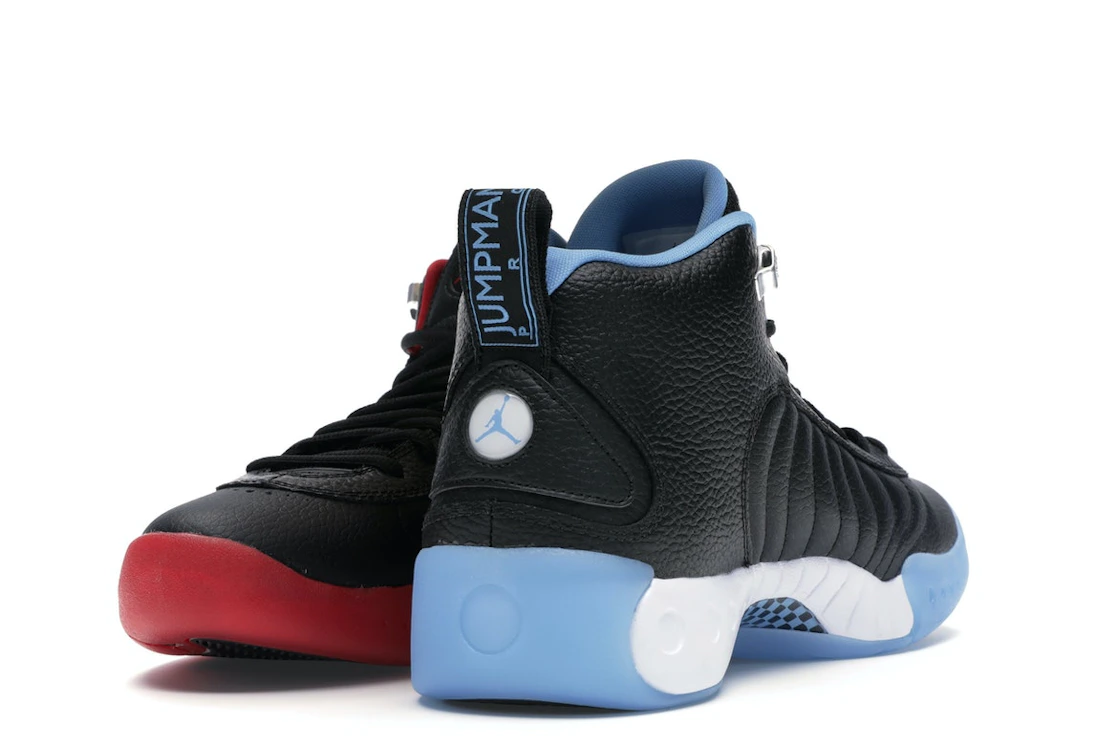 Vue 13 de Jordan Jumpman Pro Black Gym Red University Blue