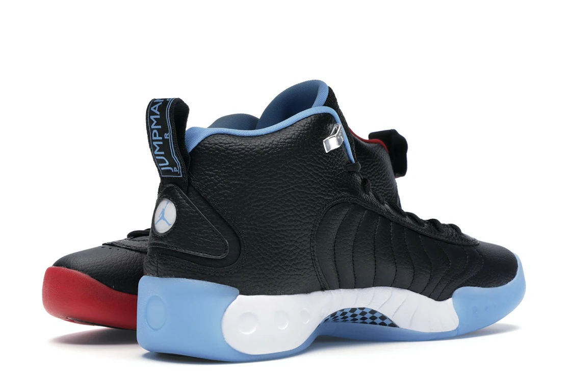 Vue 15 de Jordan Jumpman Pro Black Gym Red University Blue