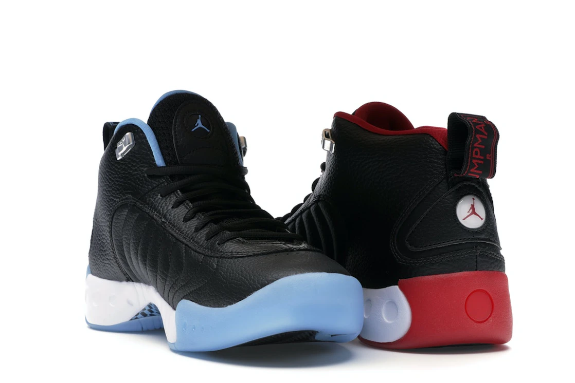 Vue 25 de Jordan Jumpman Pro Black Gym Red University Blue