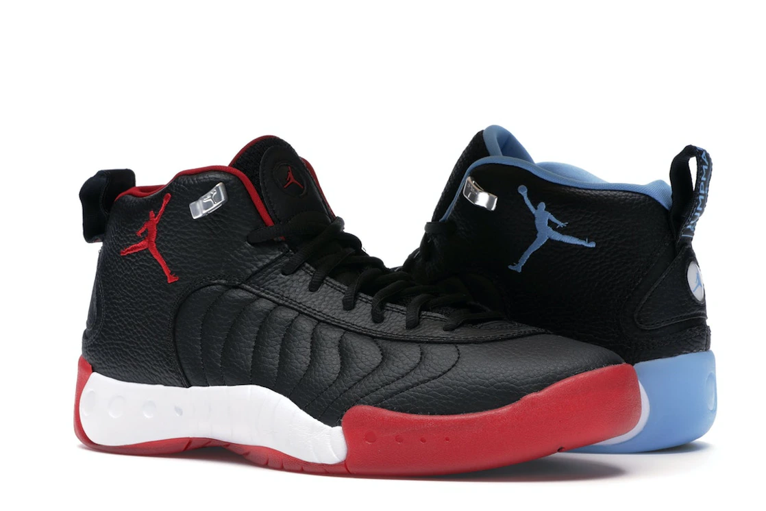 Vue 4 de Jordan Jumpman Pro Black Gym Red University Blue