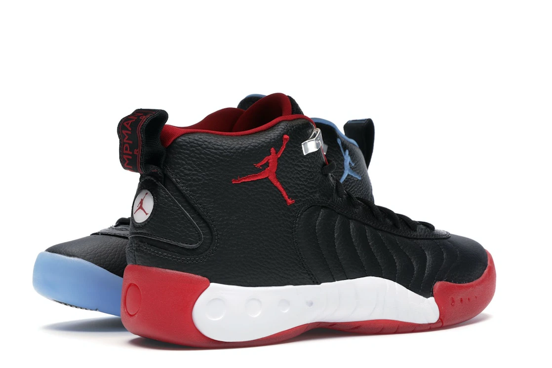 Vue 33 de Jordan Jumpman Pro Black Gym Red University Blue