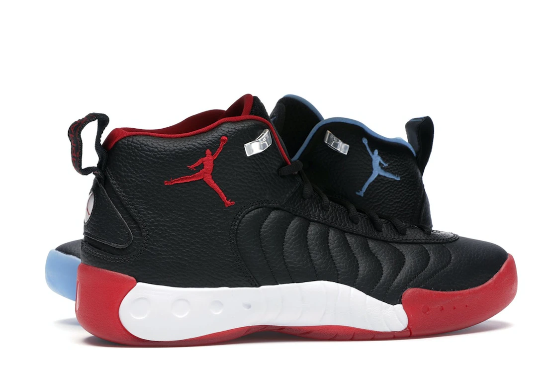 Vue 35 de Jordan Jumpman Pro Black Gym Red University Blue