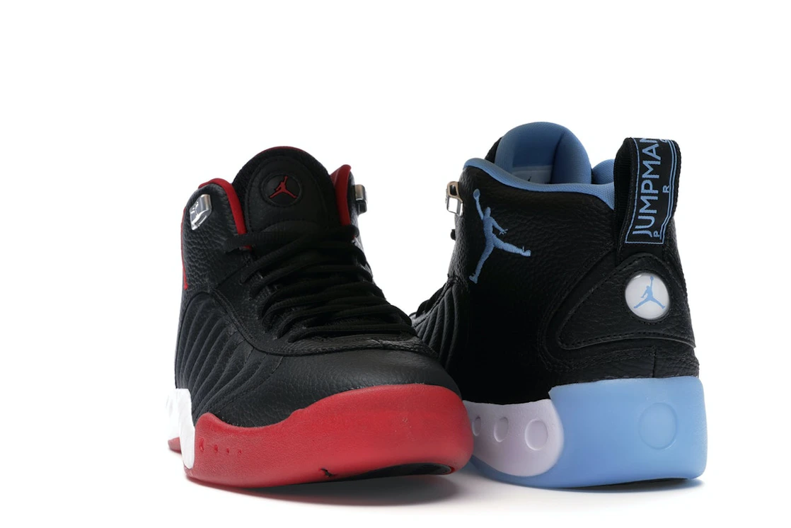 Vue 8 de Jordan Jumpman Pro Black Gym Red University Blue