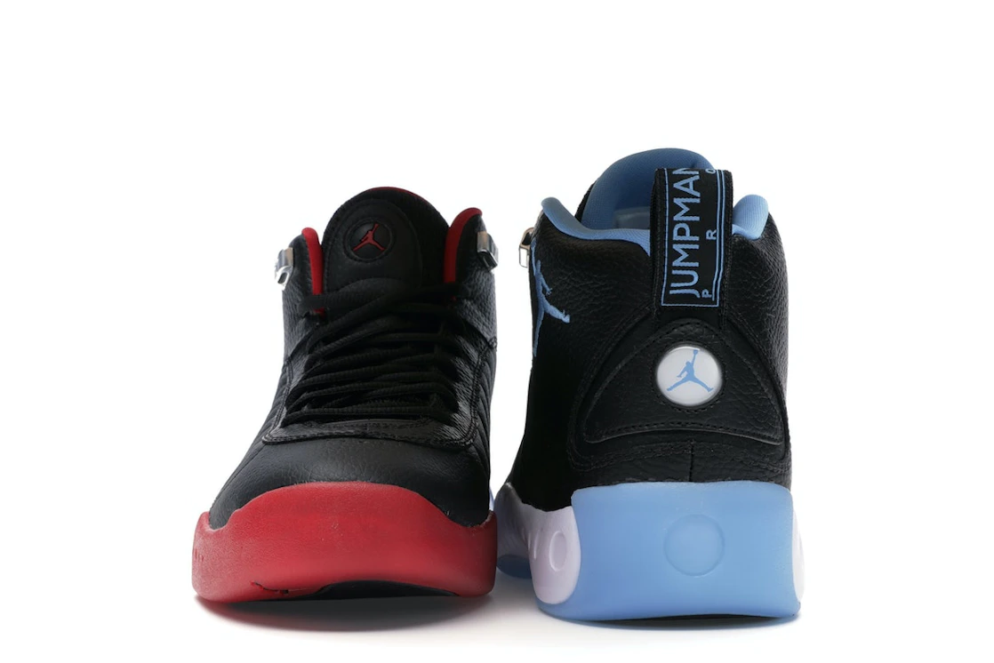 Vue 10 de Jordan Jumpman Pro Black Gym Red University Blue