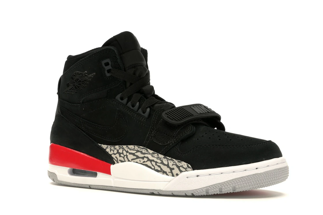 Vue 4 de Jordan Legacy 312 Black Fire Red