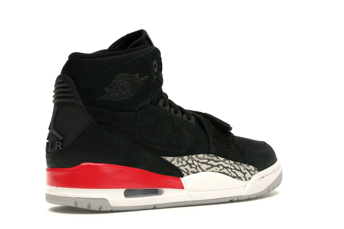 Vue 33 de Jordan Legacy 312 Black Fire Red