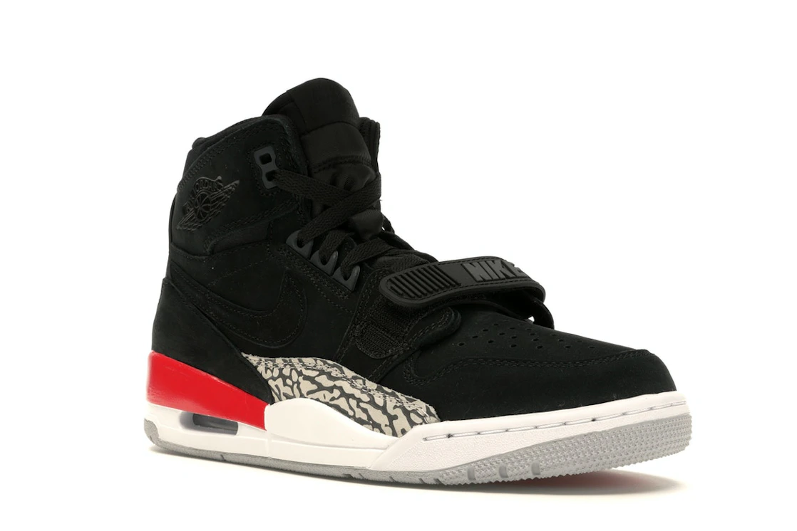 Vue 5 de Jordan Legacy 312 Black Fire Red