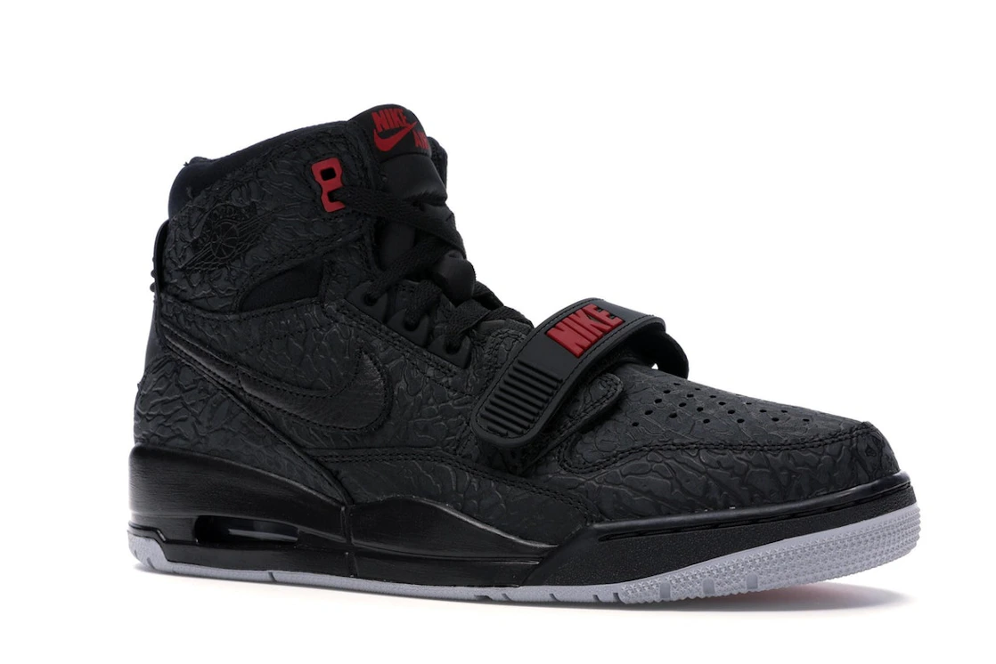 Vue 4 de Jordan Legacy 312 Elephant Print Bred