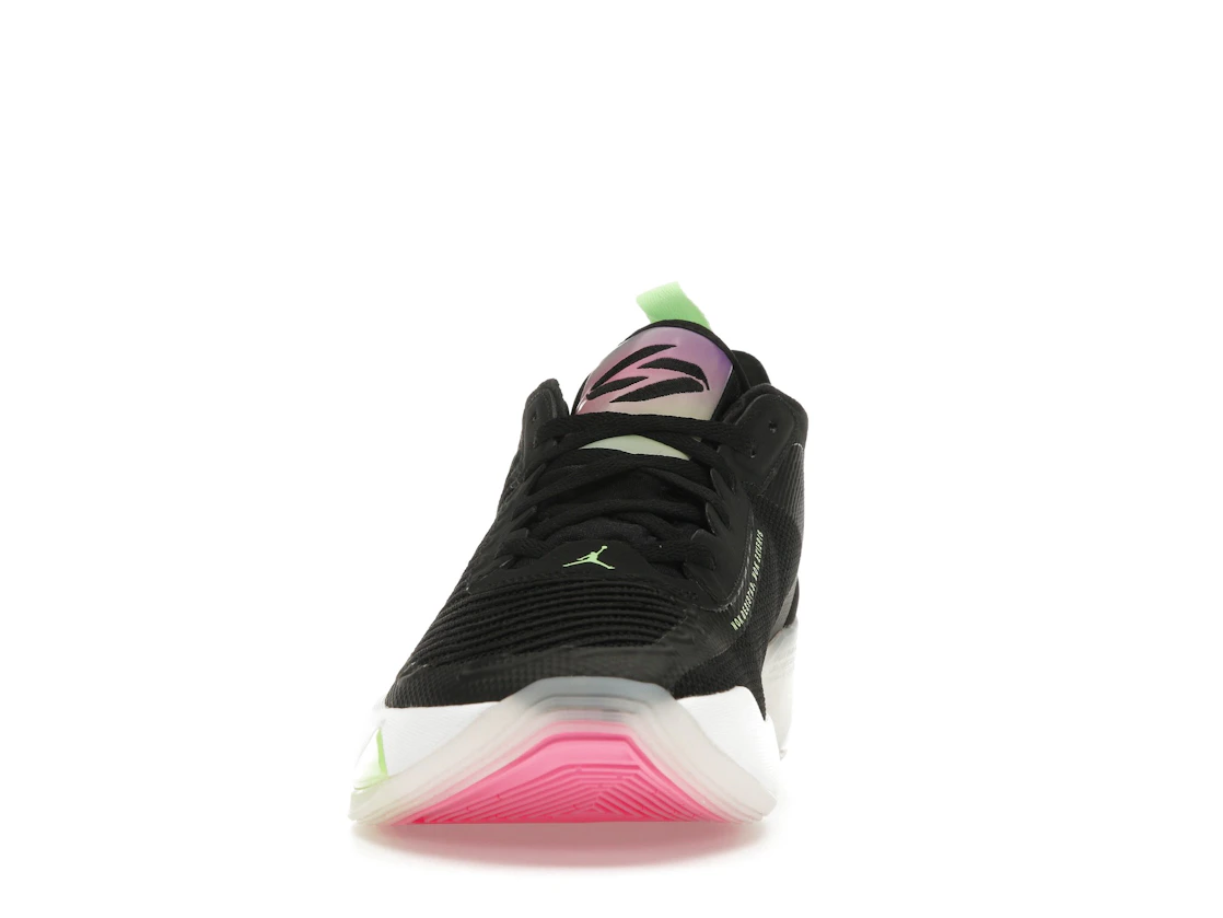 Vue 11 de Jordan Luka 1 Black Lime Glow
