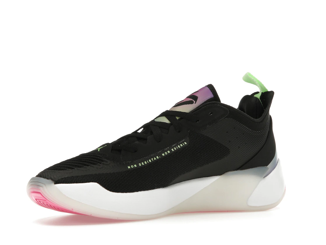 Vue 16 de Jordan Luka 1 Black Lime Glow