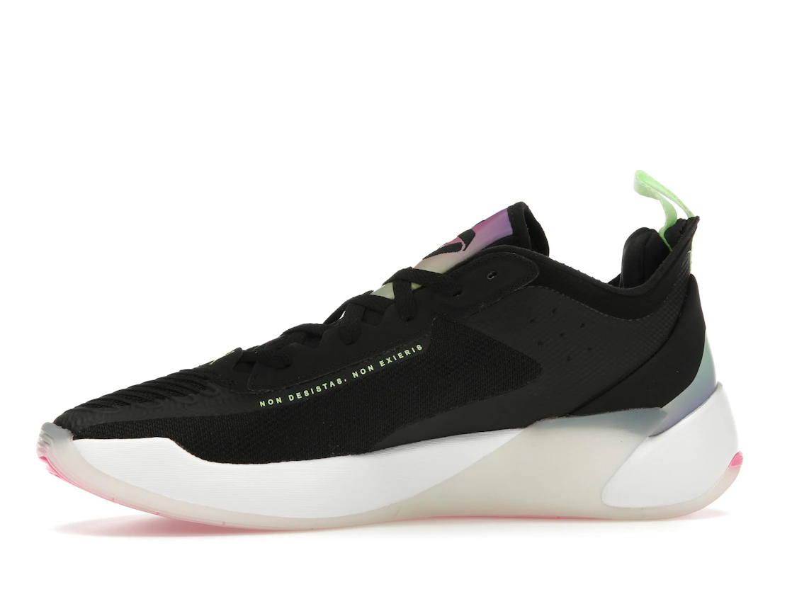 Vue 18 de Jordan Luka 1 Black Lime Glow
