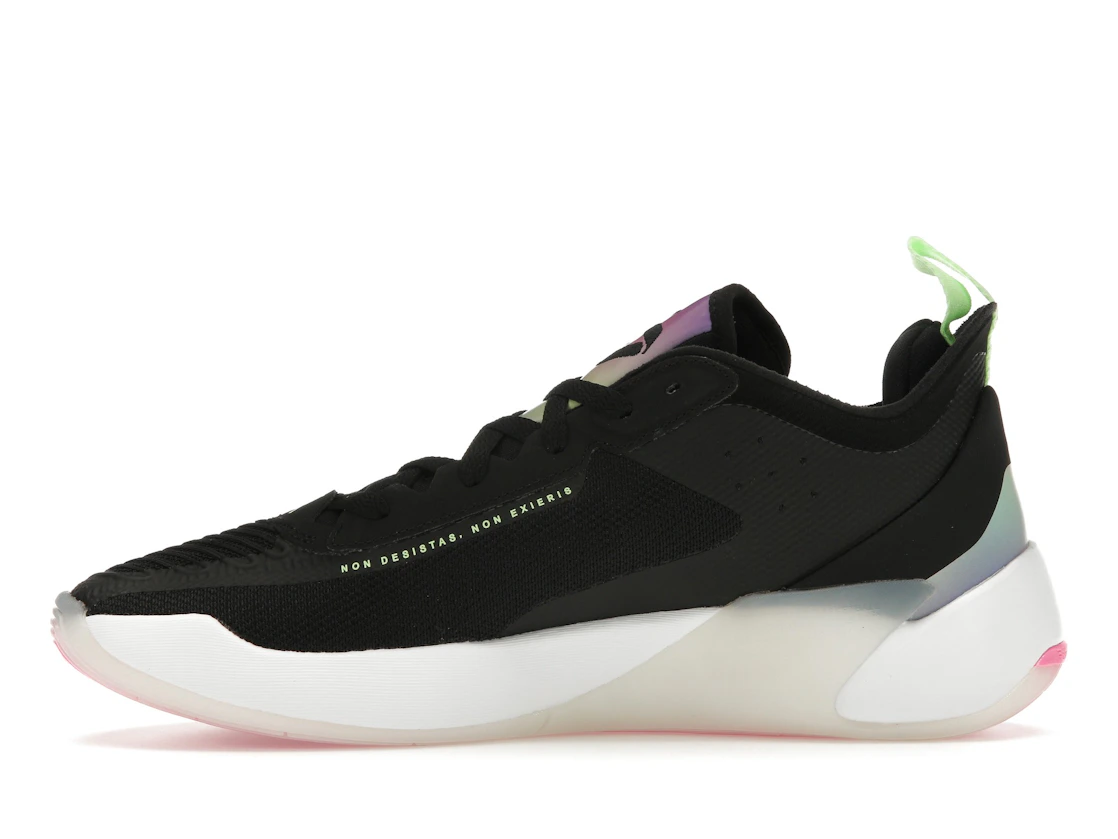 Vue 19 de Jordan Luka 1 Black Lime Glow