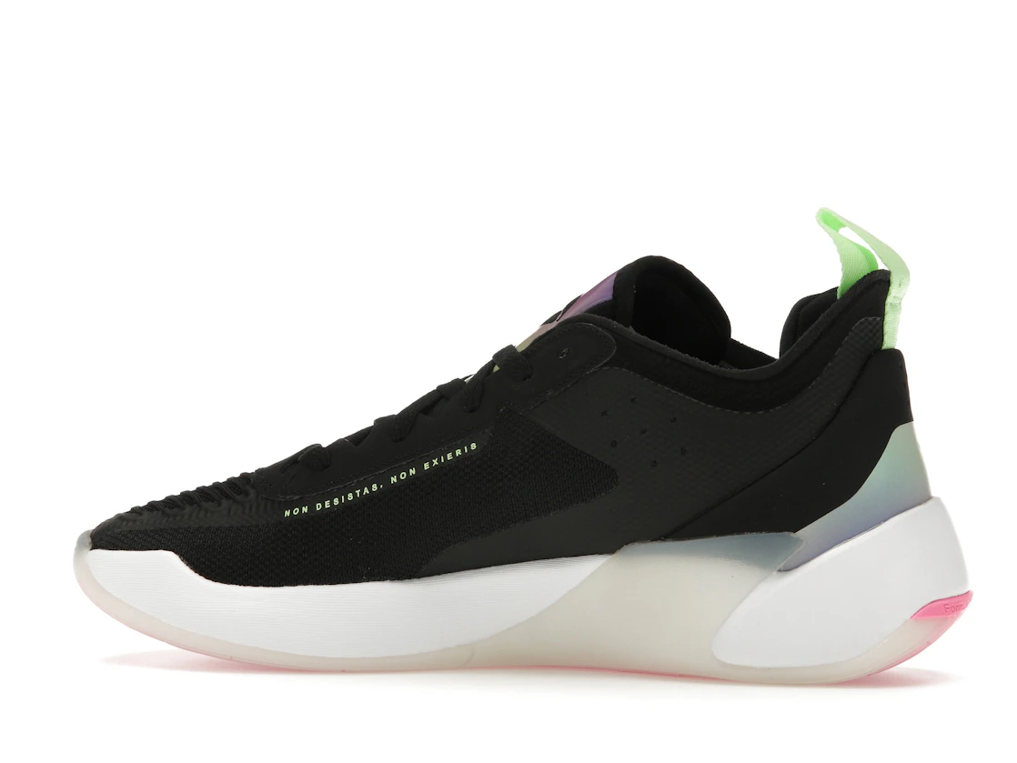 Vue 21 de Jordan Luka 1 Black Lime Glow