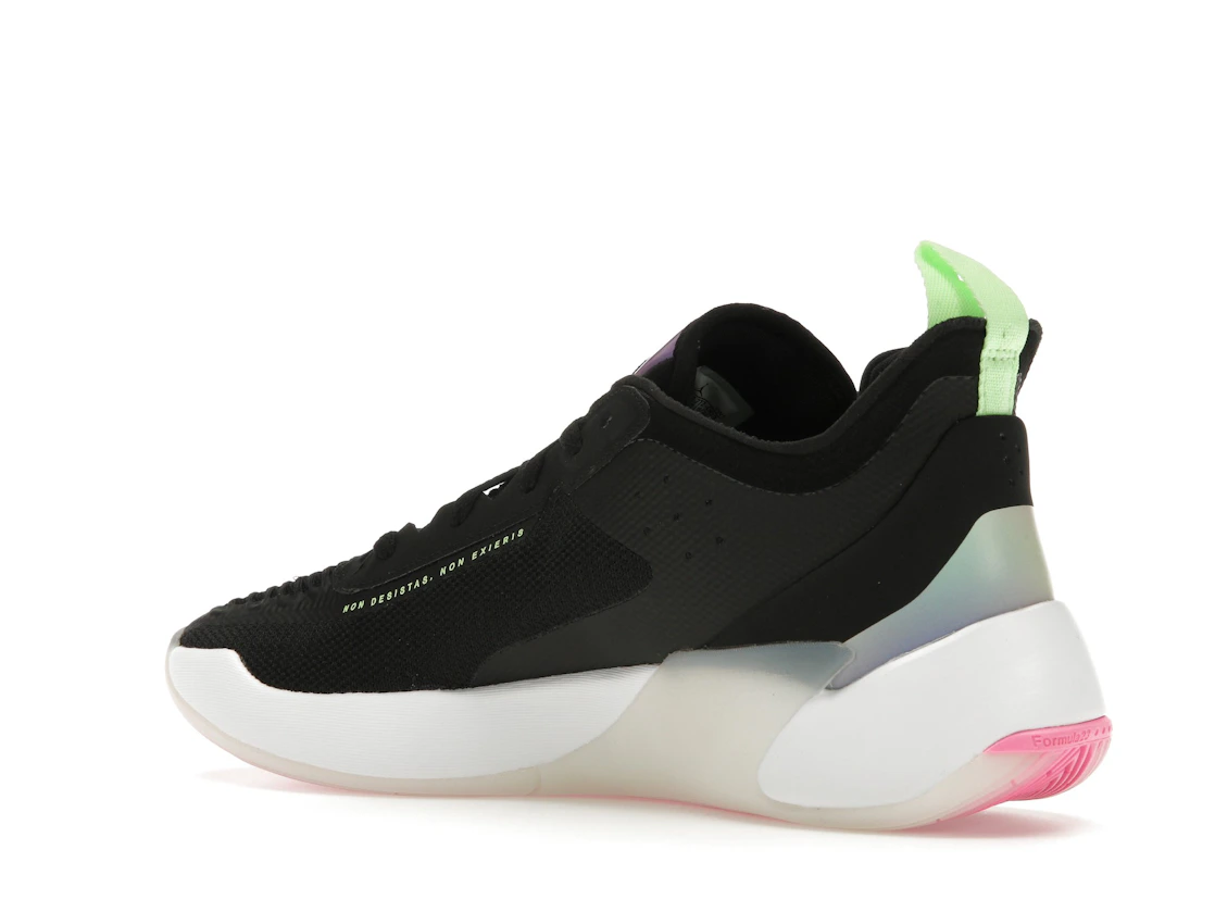 Vue 23 de Jordan Luka 1 Black Lime Glow