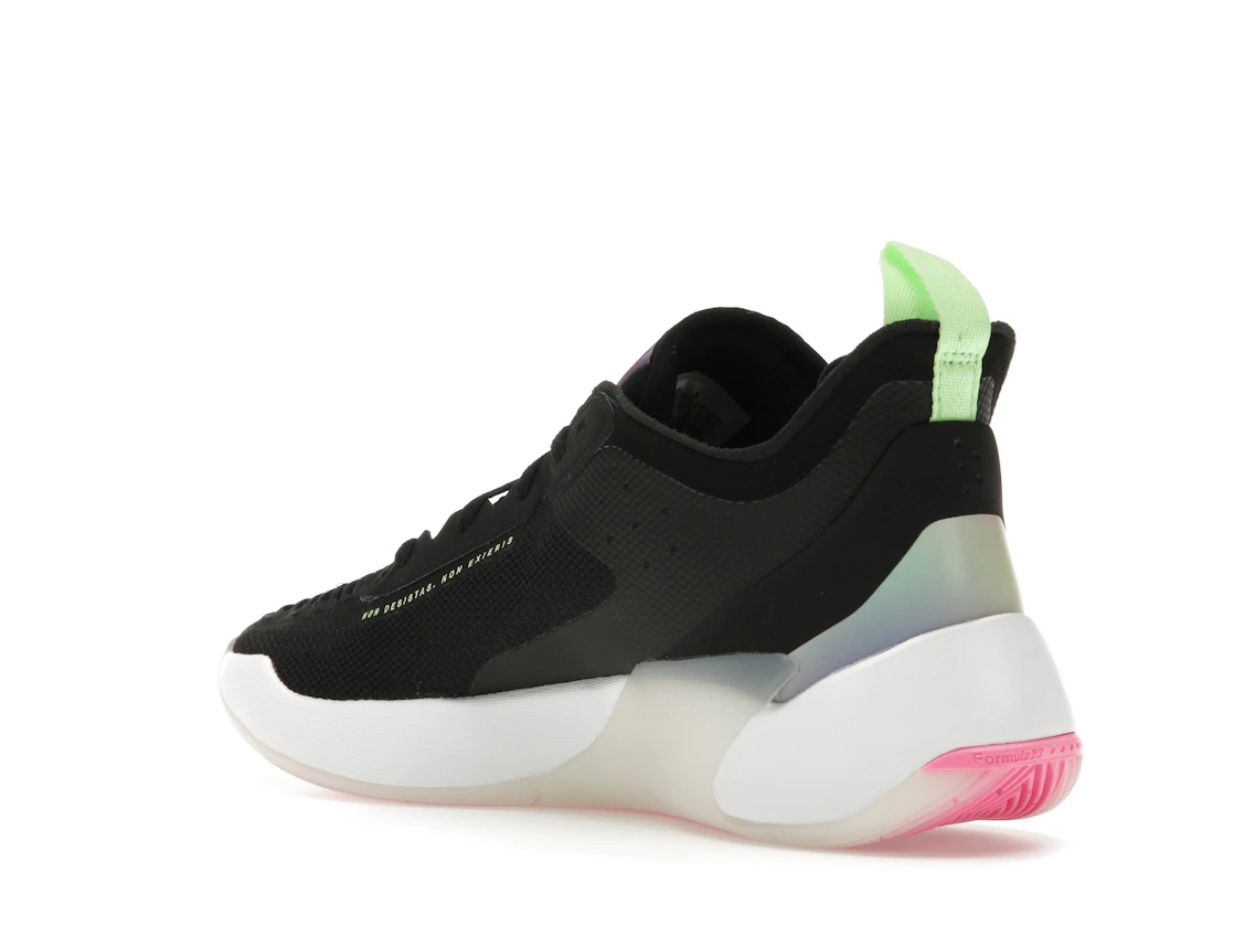 Vue 24 de Jordan Luka 1 Black Lime Glow